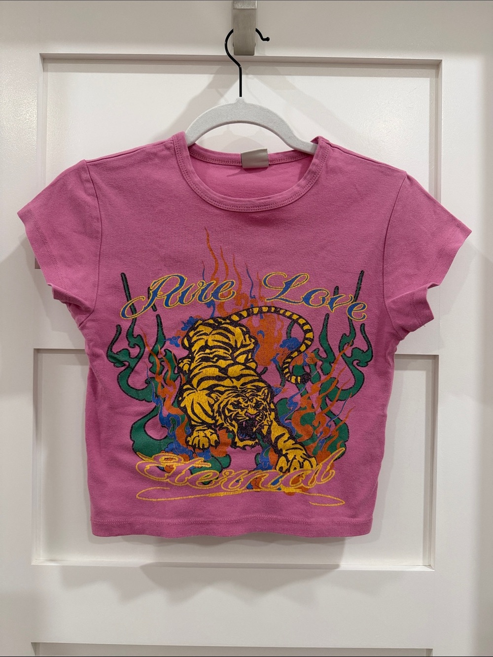 Urban Outfitters Pink Tiger Graphic Tee